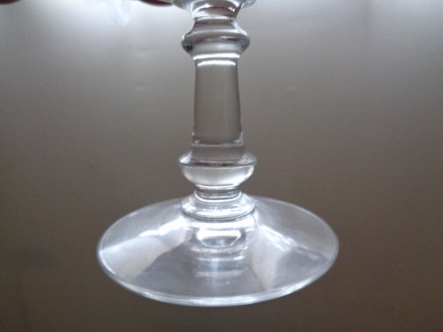 Vintage Fostoria Colonial Mirror Champagne Sherbet & Luncheon Plate - Picture 8 of 9