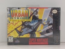 URBAN STRIKE for SNES SUPER NINTENDO NEW and SEALED in FACTORY SHRINK WRAP 1995