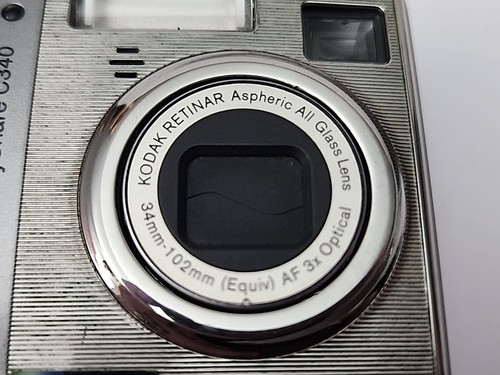 Kodak EasyShare C340 5.0MP Figital Camera Silver - Picture 10 of 12
