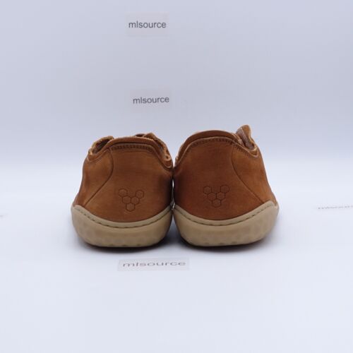 Vivobarefoot Sneakers minimaliste da uomo Geo Court III in pelle 301056-09 marrone chiaro - Foto 3 di 24