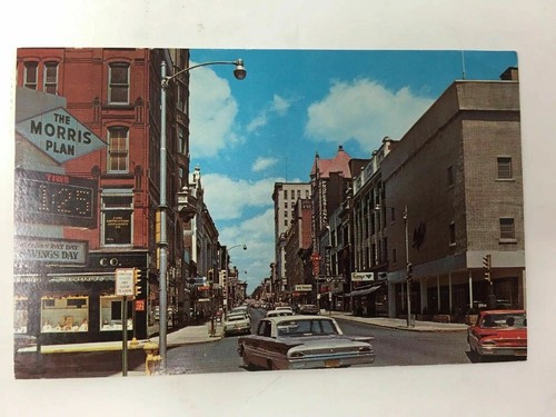 C. 1960s Wheeling WV Market Street Cars Autos Postcard West Virginia - Picture 2 of 3