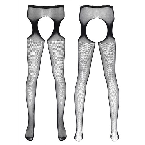 Men's Hollow Out Fishnet Stockings Pantyhose Tights Nightwear Stretchy Lingerie - Picture 33 of 82