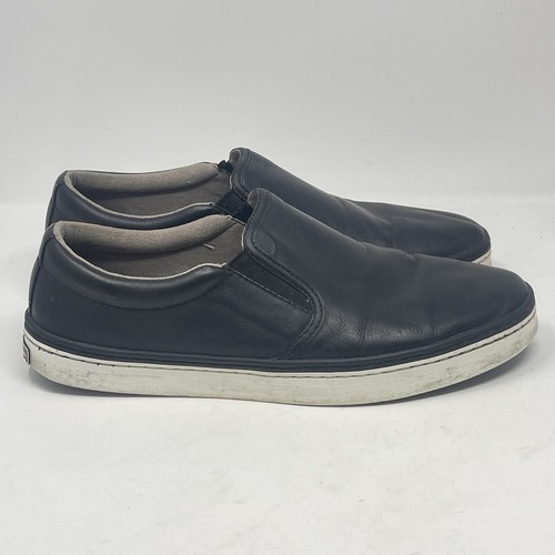 Cole Haan Falmouth Grand OS Shoes Mens 11 M Black Leather Slip On Loafer C14531 - Picture 1 of 18