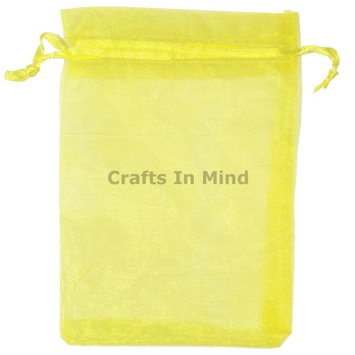 9x12cm ORGANZA Premium Wedding Favour GIFT BAGS | Pouches | Jewellery - Picture 21 of 21