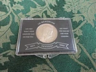 1917-1963 John F. Kennedy 1964 Memoriam 90% Silver Half Dollar Plastic Snap Case