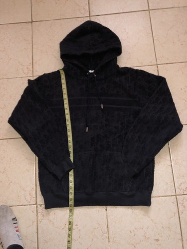 Dior Oblique Jacquard Navy Blue ‘ Towel ‘ Hoodie - Picture 4 of 17