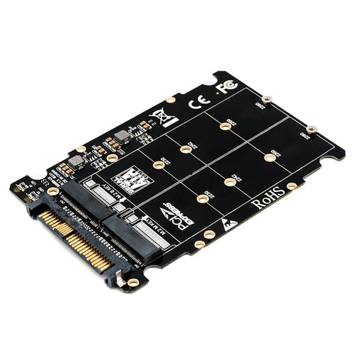 Convertisseur 2 en 1 NGFF SSD vers PCI-e U.2 SFF-8639 et M.2 SSD vers U.2 Adaptateur NVMe - Photo 10/13