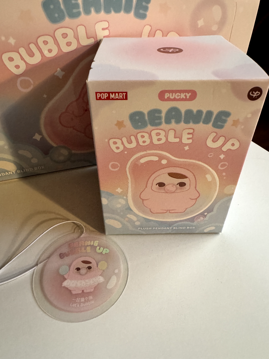 AUTHENTIC] POPMART Pucky Beanie Bubble Up - Sweet Bubble