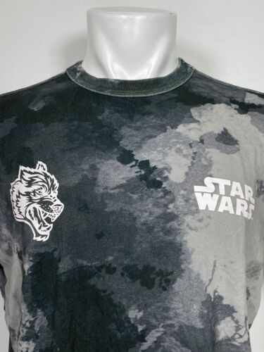 Star Wars x Darc Sport Black Marble Sandstorm Tie-Dye T-Shirt Men's MEDIUM - Picture 2 of 11