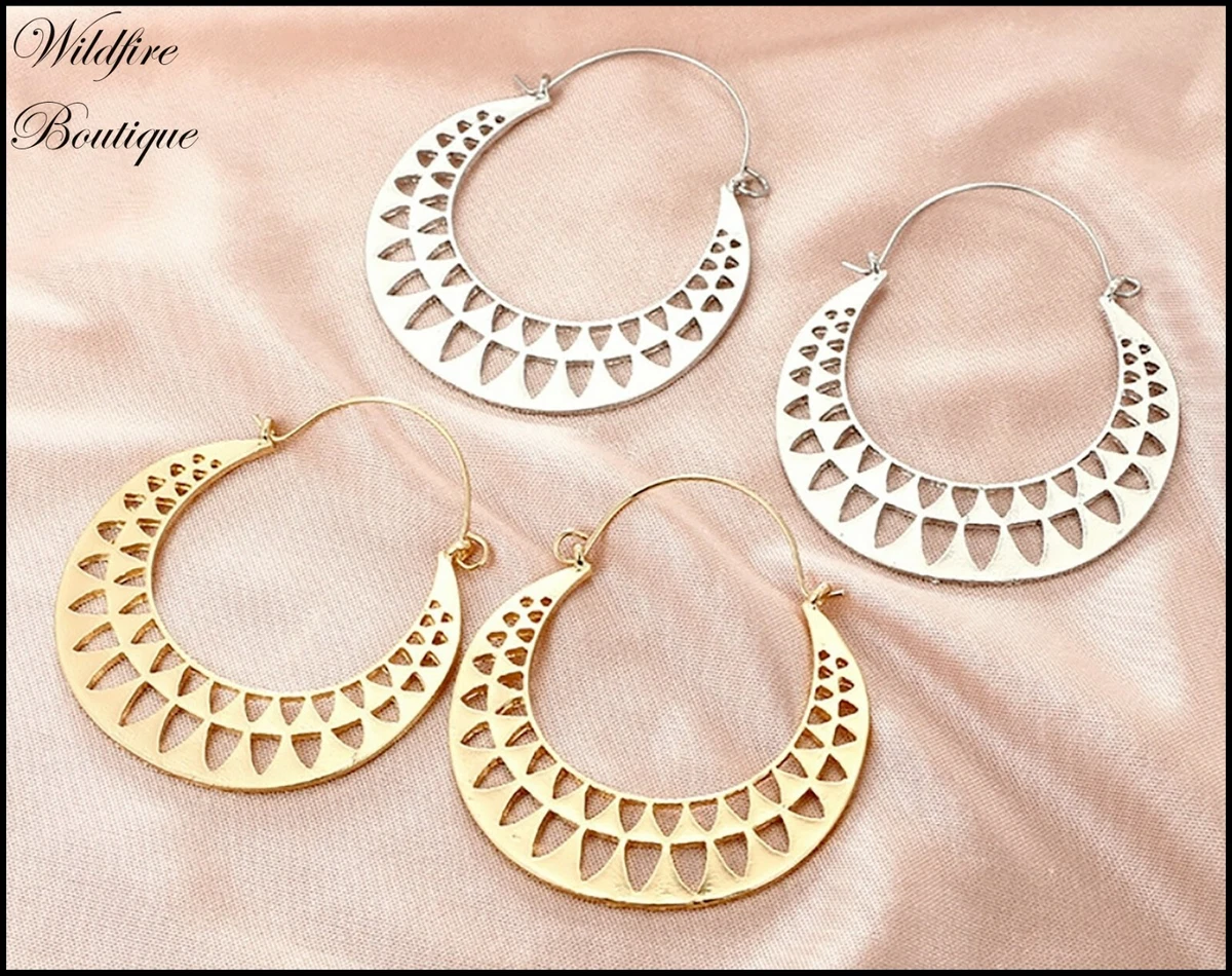 Boho sale statement earrings