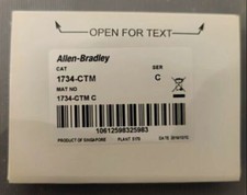 New Sealed Allen-Bradley 1734-CTM Point I/O Common Terminal Module AB 1734CTM US