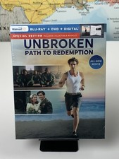 SHIPS SAME DAY Unbroken - Path To Redemption (2018) Blu-ray + DVD NEW Sealed