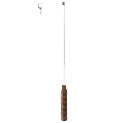 Tendon Stripper, Ø 4.0mm Inside Diameter, Autoclavable Handle, Total Length 60cm