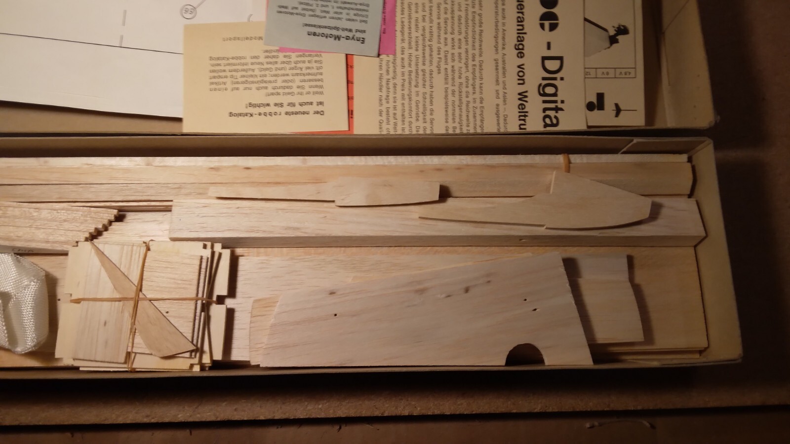 Robbe Chip Vintage RC Airplane Kit, Wingspan 1000mm, Circa 1975 eBay