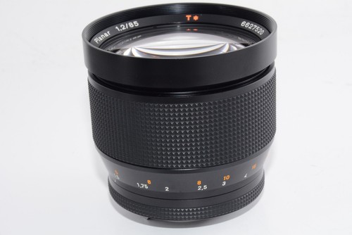 [Exc+5]Contax Carl ZeissPlanar T*85mm f/1.2 50TH C/Ymount GermanyFromJAPAN#u6235 - Picture 3 of 11