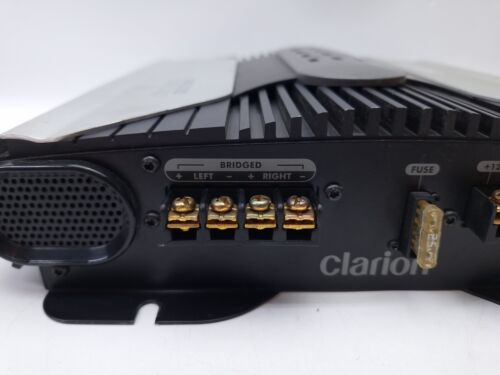 Clarion APX2120 2 Channel 120W Car Amp w Gold Plated Connector Terminals - Bild 4 von 9