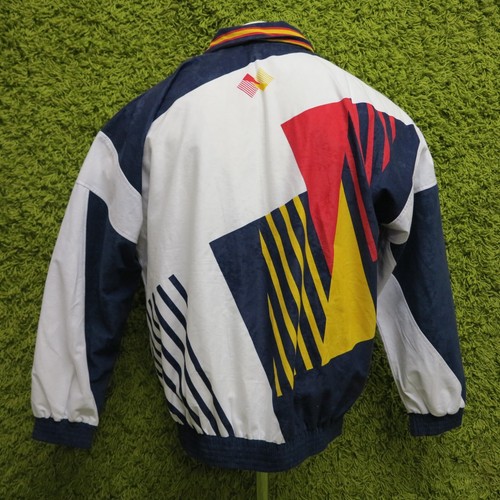 1996 SPAIN TRAINING FOOTBALL JACKET OLYMPICS XL 9/10 MINT JOHN SMITH TOO RARE - Picture 2 of 11