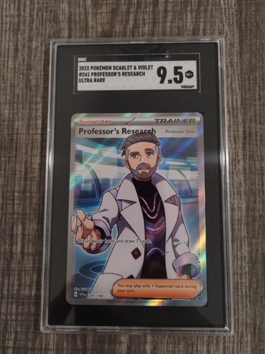 Professor's Research 241/198 9.5 Mint+ Sv01: Scarlet & Violet Base Set Holo - Picture 1 of 1