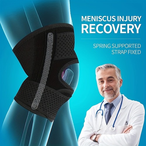 Knee Brace with Side Stabilizers for Meniscus Tear Knee Pain Patella Knee Brace - Picture 3 of 16