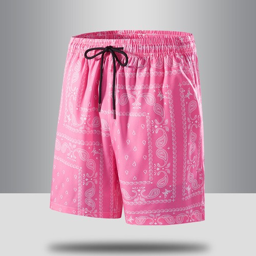 New Summer Men's Casual Beach Shorts Swimming Trunks Sports Quick Drying Shorts - Picture 3 of 15