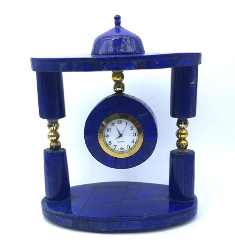 Hochwertige blaue Farbe Lapislazuli Uhr - Uhr - Lapisuhr - Lapisstein - Bild 3 von 5