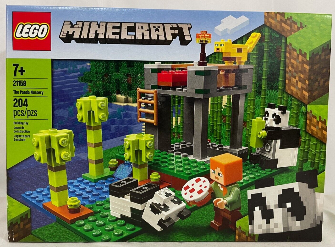 LEGO Minecraft 21158 The Panda Nursery -NEW Sealed, Free Shipping, Ocelot