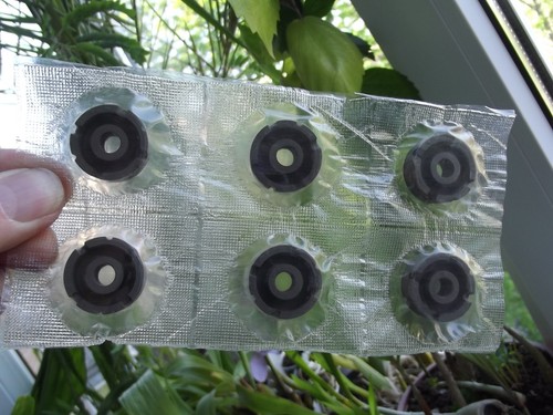 FERRITE FERROXCUBE POT CORE SB-23-17a 23 X 17 mm. 2 pieces. (two halves) - Picture 9 of 10