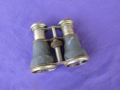Binoculars LE Jockey Club Paris Theater Opera Glasses Circa 1900's Antique - Picture 2 of 6