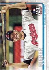 2019 Topps Update Series #US75 Shane Bieber AS Cleveland Indians