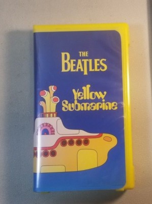 VINTAGE VHS BEATLES YELLOW SUBMARINE 80B 27616616036| eBay