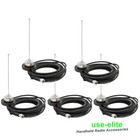 5 x base magnétique à monture NMO mini UHF avec antenne 380-520 MHz voiture radio mobile
