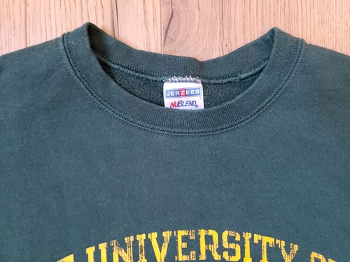 Adult Small University of Vermont UVM Green Sweatshirt Y2K EXCELLENT! - Picture 5 of 9