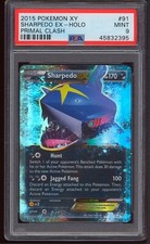 Sharpedo EX XY Primal CLash 91/160  2015 PSA 9 Pokémon Holo