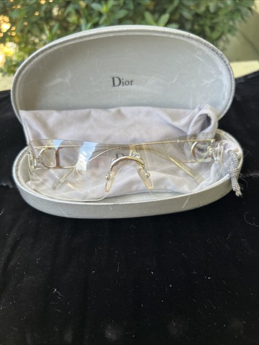 Vintage Christian Dior Miss Diorella/N Shield 22GHY 125 Dior Sunglasses Y2K - Picture 7 of 9