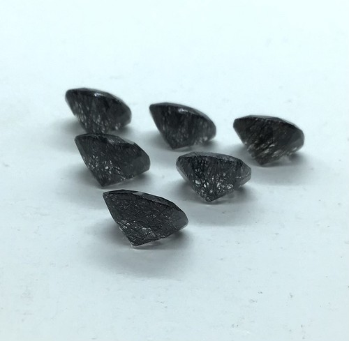 Black Rutile Cushion Cut Natural Quartz AAA Loose Gemstone For Making Jewelry - Picture 15 of 23