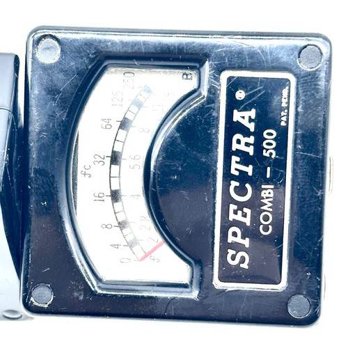 Medidor de exposición a la luz profesional Spectra COMBI-500 con 17 diapositivas, filtros y estuche - Imagen 12 de 20