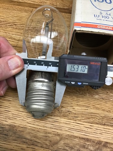 Lot Of 3 Osram Bulbs 100 Watt LU100/Mogul Base/ Lamps. S54 - Picture 4 of 4