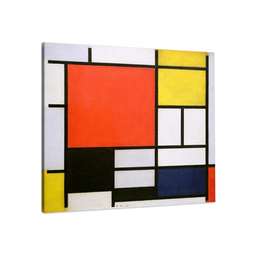Stampa su Carta, Tela, Quadro o Cornice Piet Mondrian Composition with Lines - Imagen 5 de 9