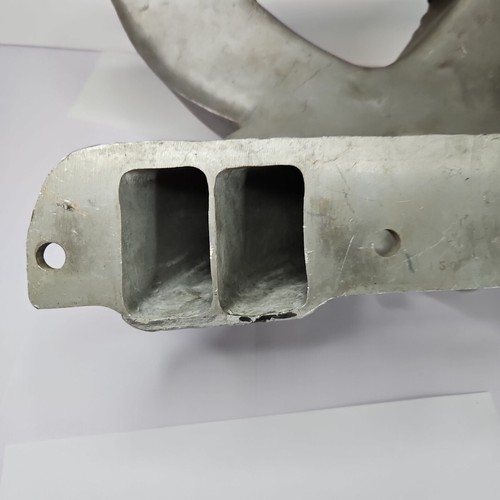 Ported 18° SB Chevy Aluminum Intake Manifold Heavy Welding And Porting RACE - Picture 10 of 13