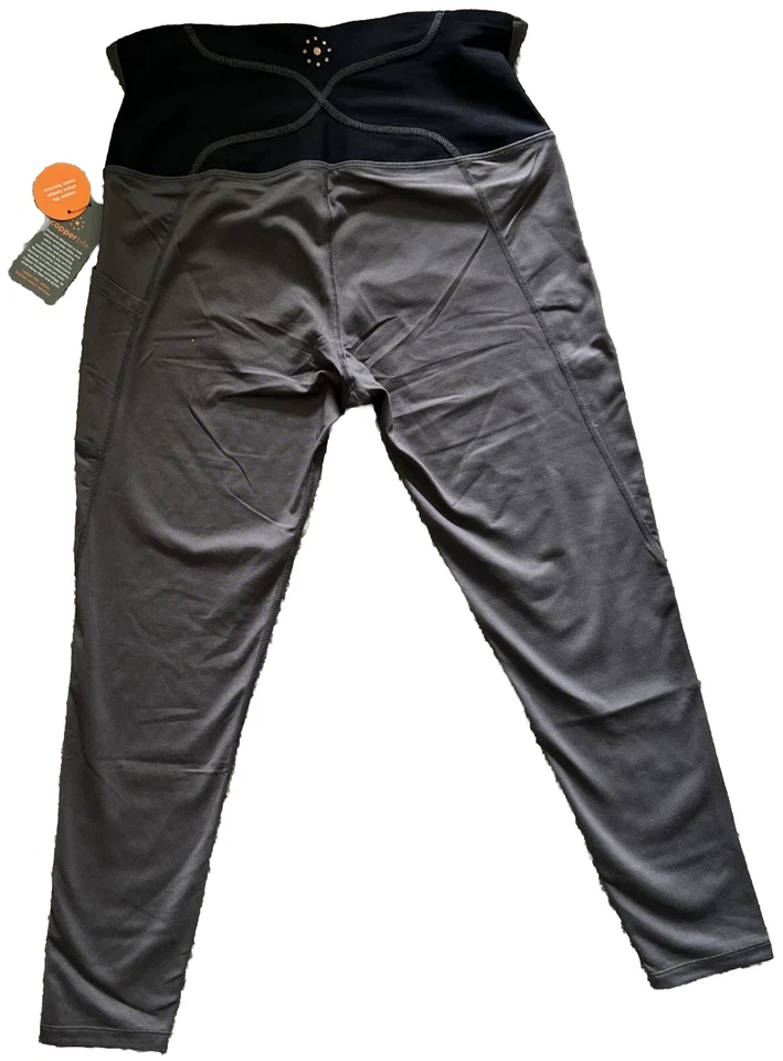 Copper Life Large Leggings w/Back Support Z-Compress Technology & Copper Zenergy - Image 2 of 4
