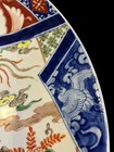 Large 18” Beautiful Yamatoku Japanese Kutani Porcelain Charger Meiji Period — photo 3