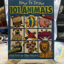 How to Draw 101 Ser.: How to Draw 101 Animals by Barry Green (2003, Trade...