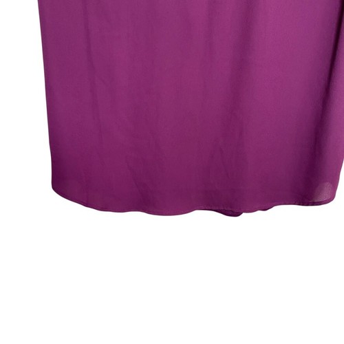 Blusa para mujer INC International Concepts mediana púrpura cuello en V bolsillo top - Imagen 3 de 10