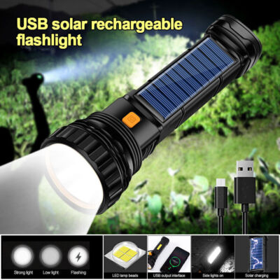 Outback Led Flashlight Tactical USB Rechargeable Flashlight Super Bright USB Rechargeable LED ...