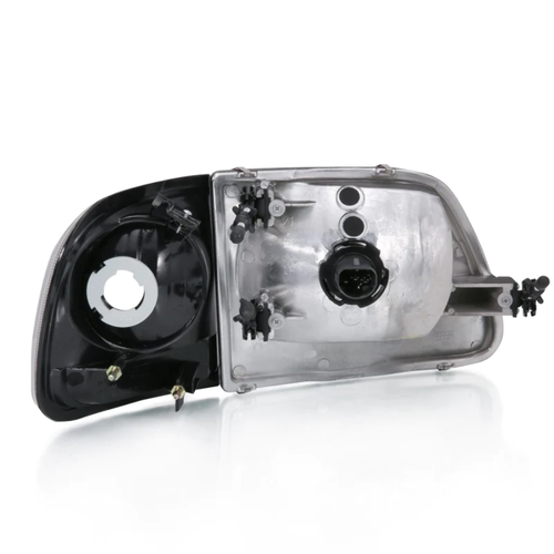 ANZO 111438 headlight Assembly FITS 1997 2003 ford f 150 crystal headlight g2 cl - Picture 3 of 7