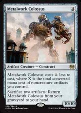 Metalwork Colossus - Foil #222/264 (NM) Kaladesh Magic MTG