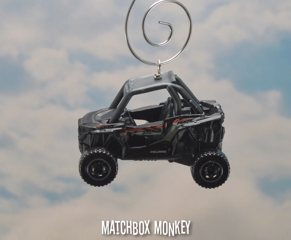 Polaris RZR 1000 ATV 4x4 Custom Christmas Ornament 1/64 Gator Honda Suzuki Rhino - Image 2 of 4