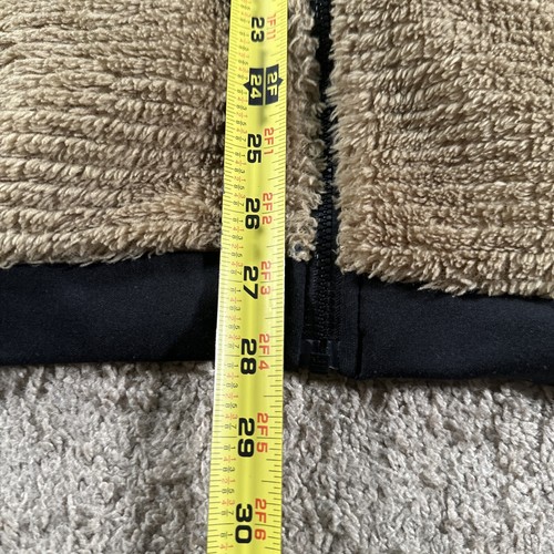 Mountain Hard Wear Pullover Womans Large Beige Polartec Monkey Fleece Deep Pile - Picture 10 of 15