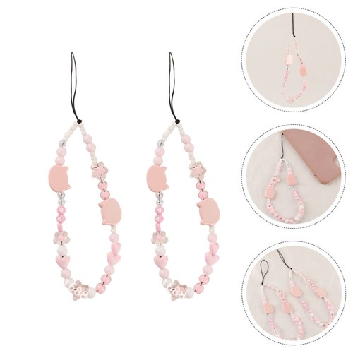 2 Pcs Mobile Phone Case Hanging Decoration Protective Charms Strap Holder - 第 10/12 張圖片
