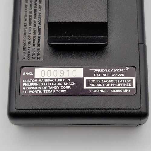 Radio Shack Realistic 32-1226 FM Wireless Video Camera Microphone System - Picture 6 of 24